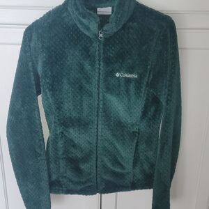Columbia Forest Green Teddy Jacket